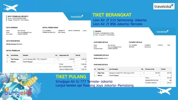 tiket pesawat ke Ternate