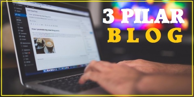 tiga pilar penting blog